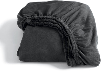 Cinderella - hoeslaken - tot 25 cm matrashoogte - double jersey - 70x200 - antraciet