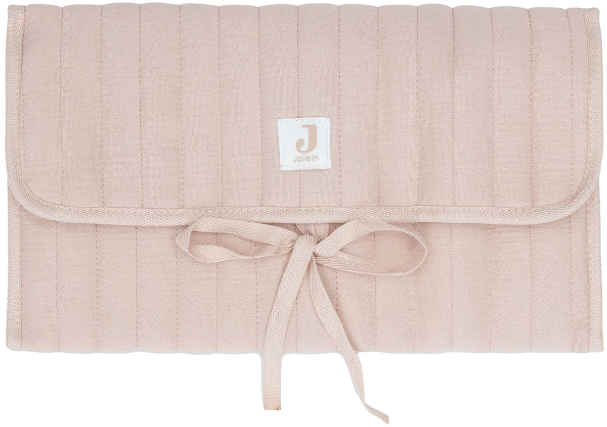 Jollein baby verschoningsmat hydrofiel - wild rose