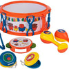 Rubo toys nijntje muziekset - tamboerijn - trommel - klappertjes - sambaballen - speelgoedinstrumenten