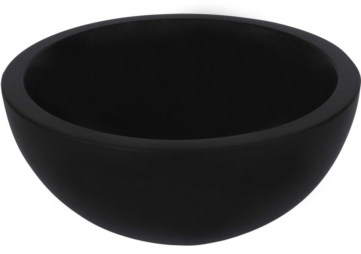 Differnz river waskom 25x11.5cm zwart mat