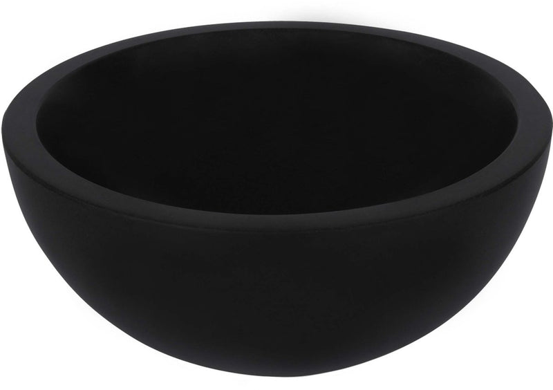 Differnz river waskom 25x11.5cm zwart mat