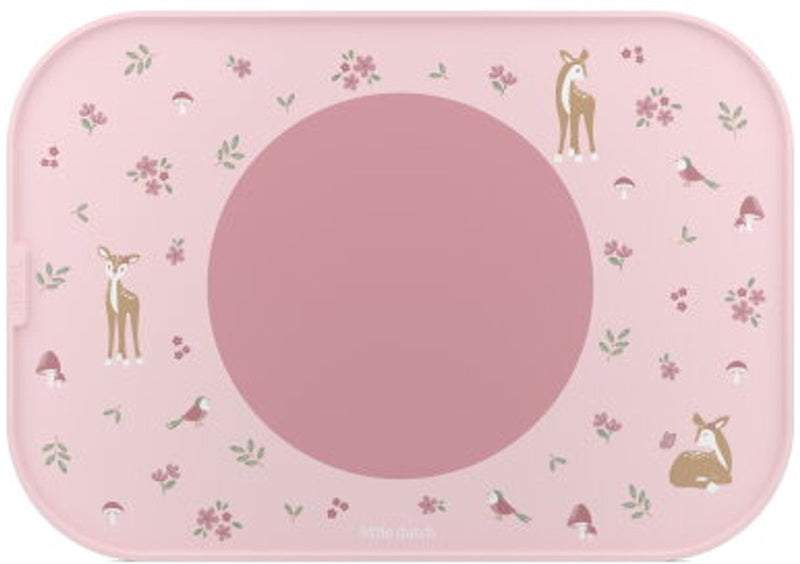 Mepal mio placemat little dutch - antislip cirkel houdt alles op z'n plek - vaatwasmachinebestendig - fairy garden