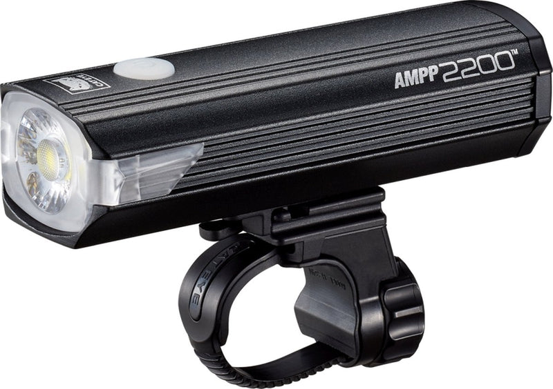 Cateye ampp2200 koplamp fiets – fietsverlichting max. 2200 lumen – brandduur 1 tot 60 uur – usb oplaadbaar – spatwaterbestendig – zeven lichtmodi