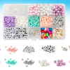 Grafix kralensets beads in box, 12 setjes beads
