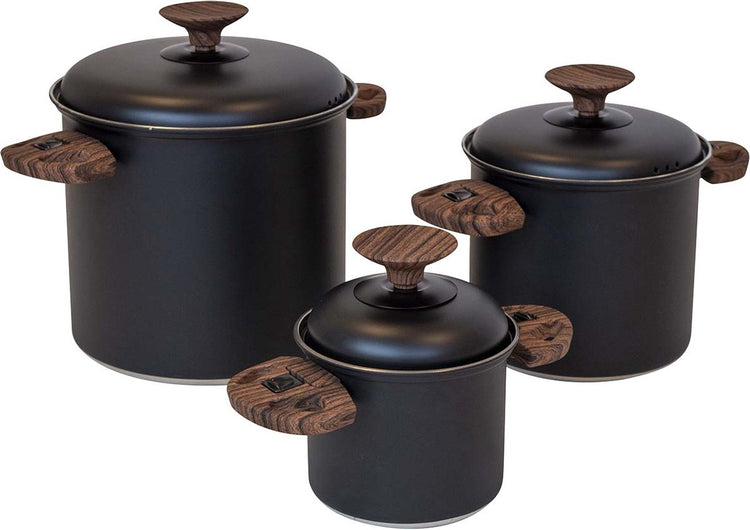 Bo-camp - industrial - pannenset - hading - compact 3 - rvs