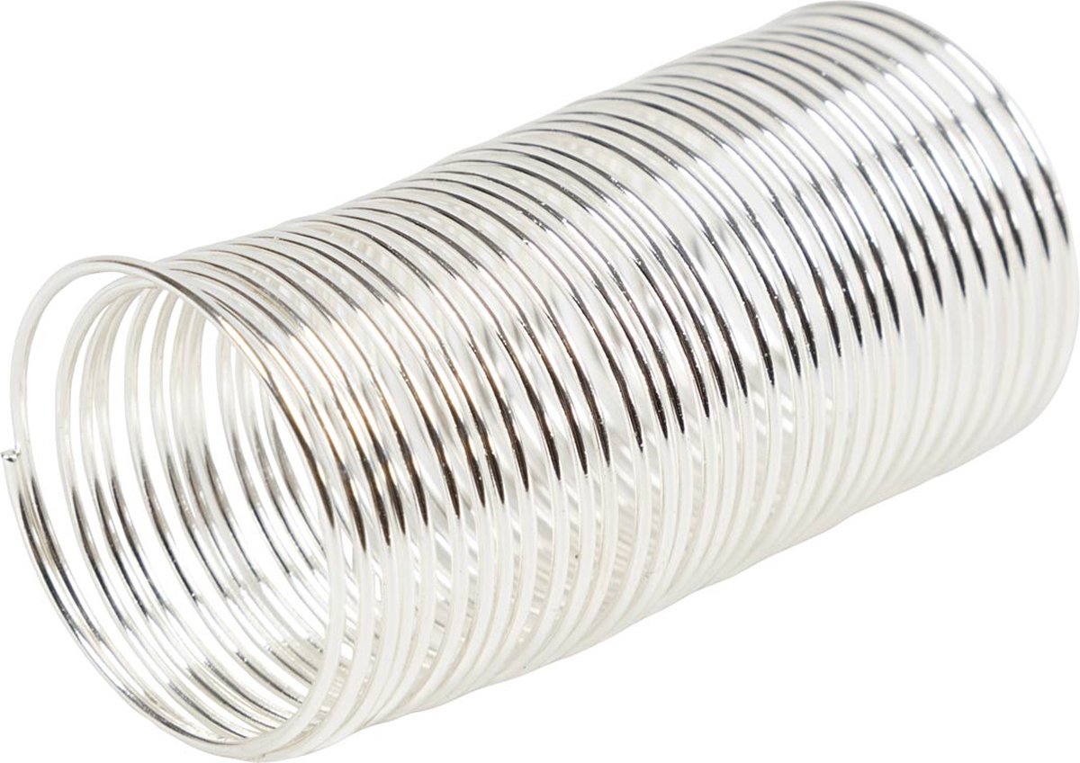 Creativ company sieradendraad 1 mm zilver 2,5 m