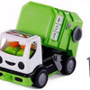 Cavallino mijn eerste vuilniswagen groen, 19cm
