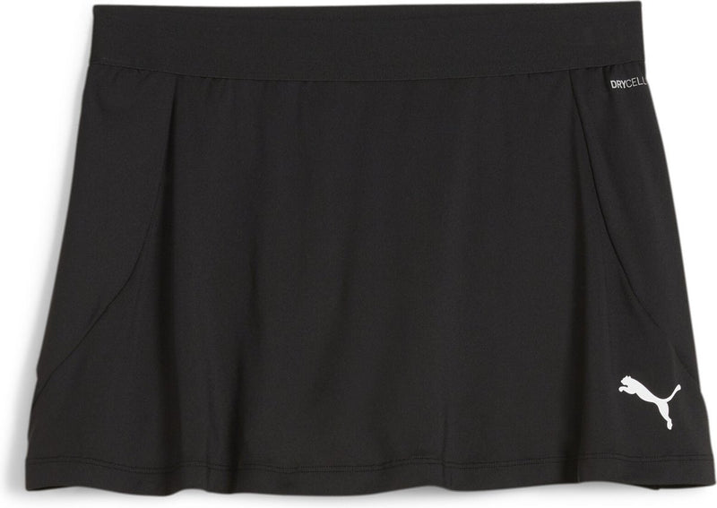 Puma teamgoal skirt dames sportrok - black- white