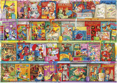 Educa legpuzzel the kitschy funbook nook - 1500 stukjes puzzel volwassenen.