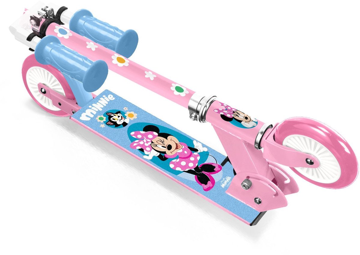 Stamp disney minnie 2-wiel kinderstep foldable scooter minnie