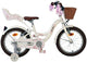 Volare blossom kinderfiets - meisjes - 16 inch - wit - twee handremmen