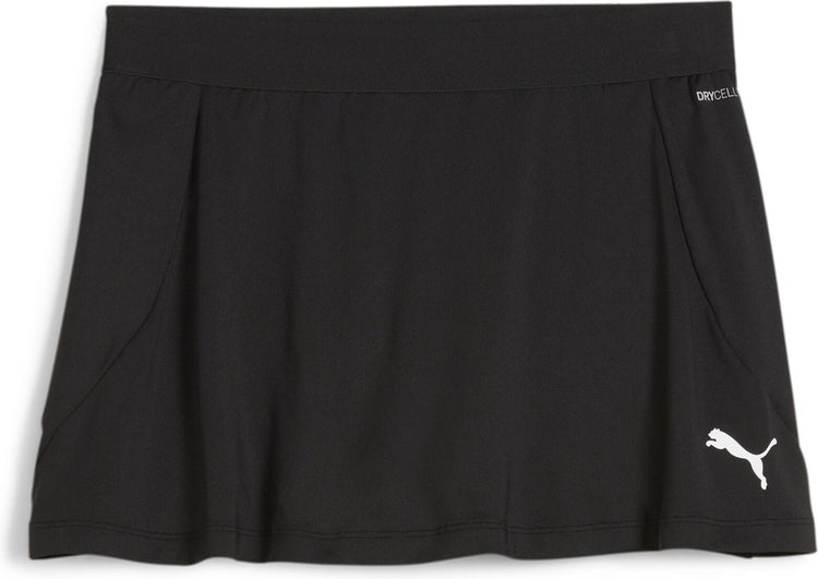 Puma teamgoal skirt dames sportrok - black- white