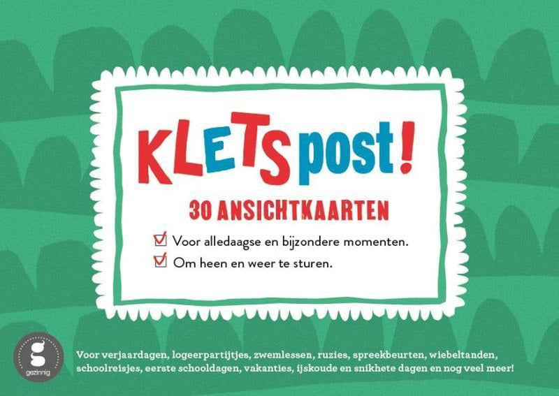 Gezinnig kletspost!