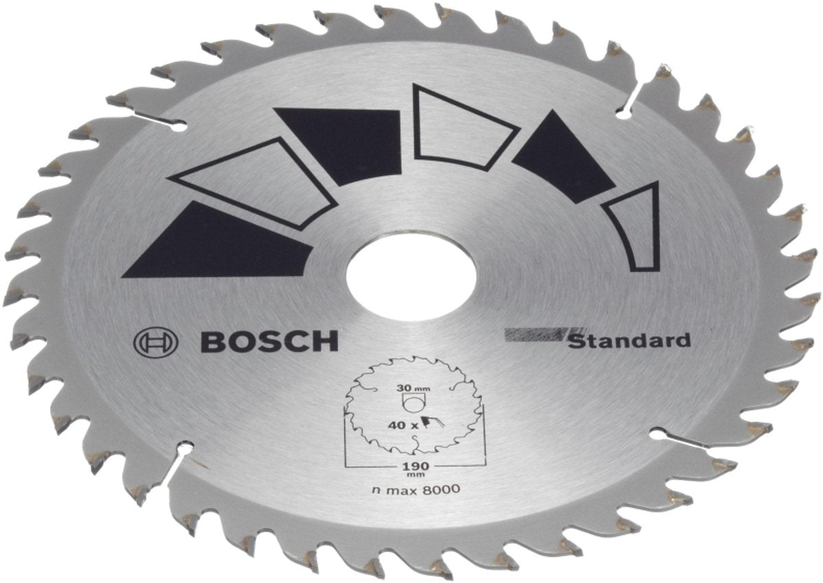 Bosch cirkelzaagblad basic 190x2.2x30 24 - 40 tanden
