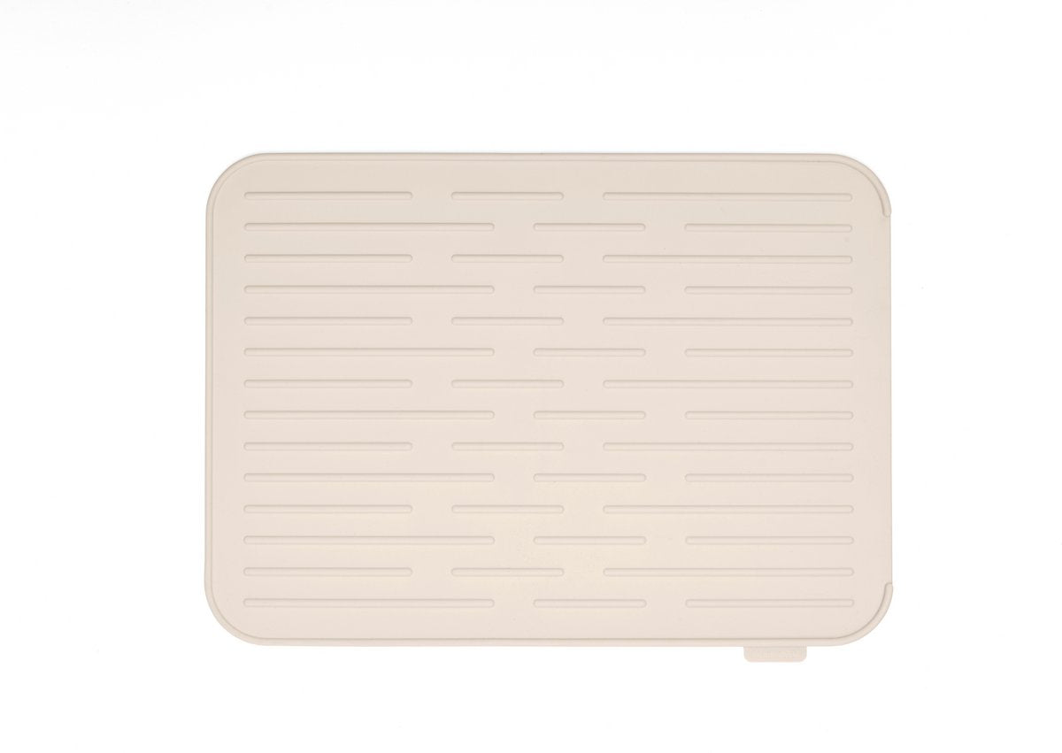 Brabantia sinkside afdruipmat - siliconen - 44 x 32 cm - soft beige
