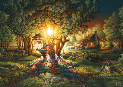 Schmidt legpuzzel magnificent spring glow - 1000 stukjes puzzel.