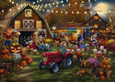 Schmidt puzzle schmidt puzzel disney legpuzzel mickey minnie pumpkin festival 1000 stukjes.