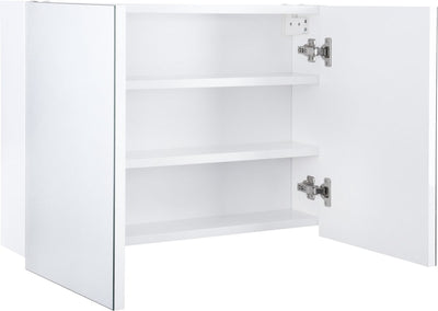 Differnz brida spiegelkast - 50 x 67,5 x 15 - wit