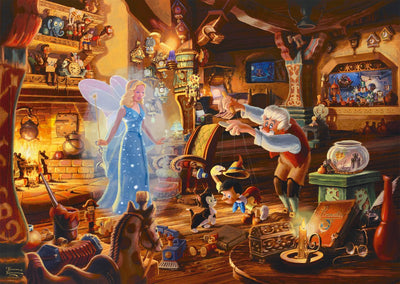 Schmidt - disney pinokkio - thomas kinkade - 1000st - legpuzzel