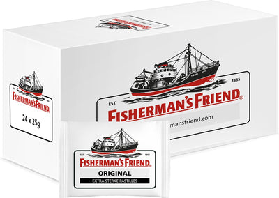 Fisherman's friend fisherman’s friend original extra strong wit (24x 25gr)