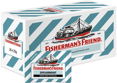 Fisherman's friend fisherman’s friend spearmint suikervrij (24x 25gr)