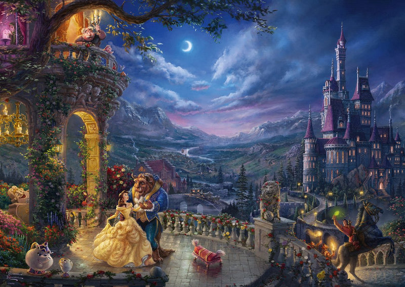 Schmidt disney beauty and the beast puzzel - 1000 stukjes