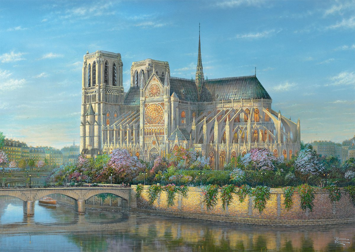 Schmidt legpuzzel notre dame 1000 stukjes premium kwaliteit puzzel.