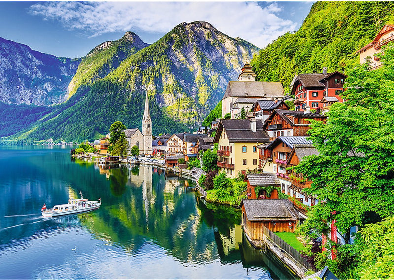 Trefl 1000 - hallstatt, austria