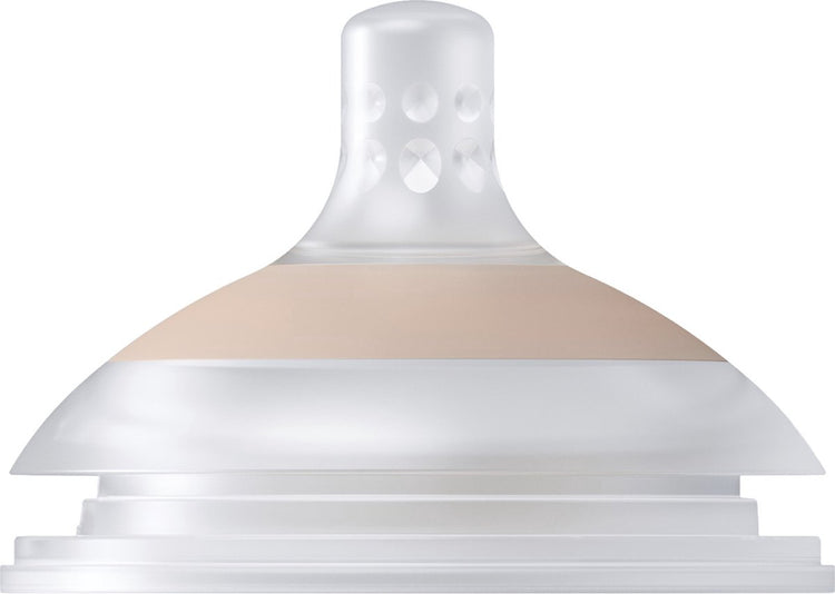 Difrax lovi mammafeel dynamische flessenspeen - 0+ maanden - mini - 1 stuk