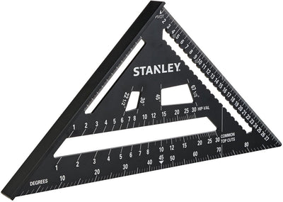 Stanley handgereedschap bouwdriehoek aluminium | 300mm - stht46102-0