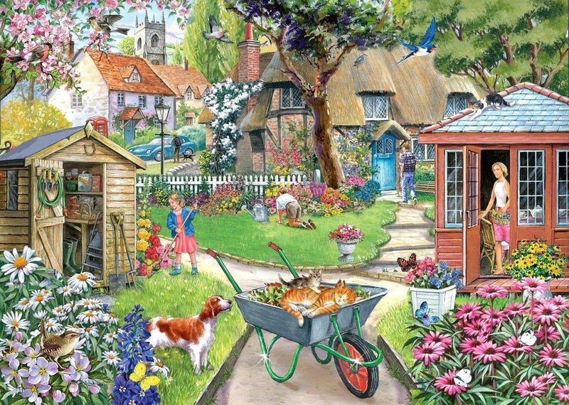 House of puzzles legpuzzel bloomin lovely 500 xl stukjes bloemen.