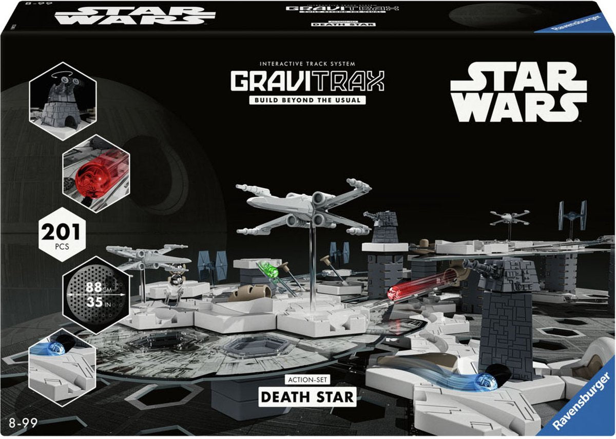 Gravitrax ravensburger - - action set death star - knikkerbaan - voor kinderen en volwassenen
