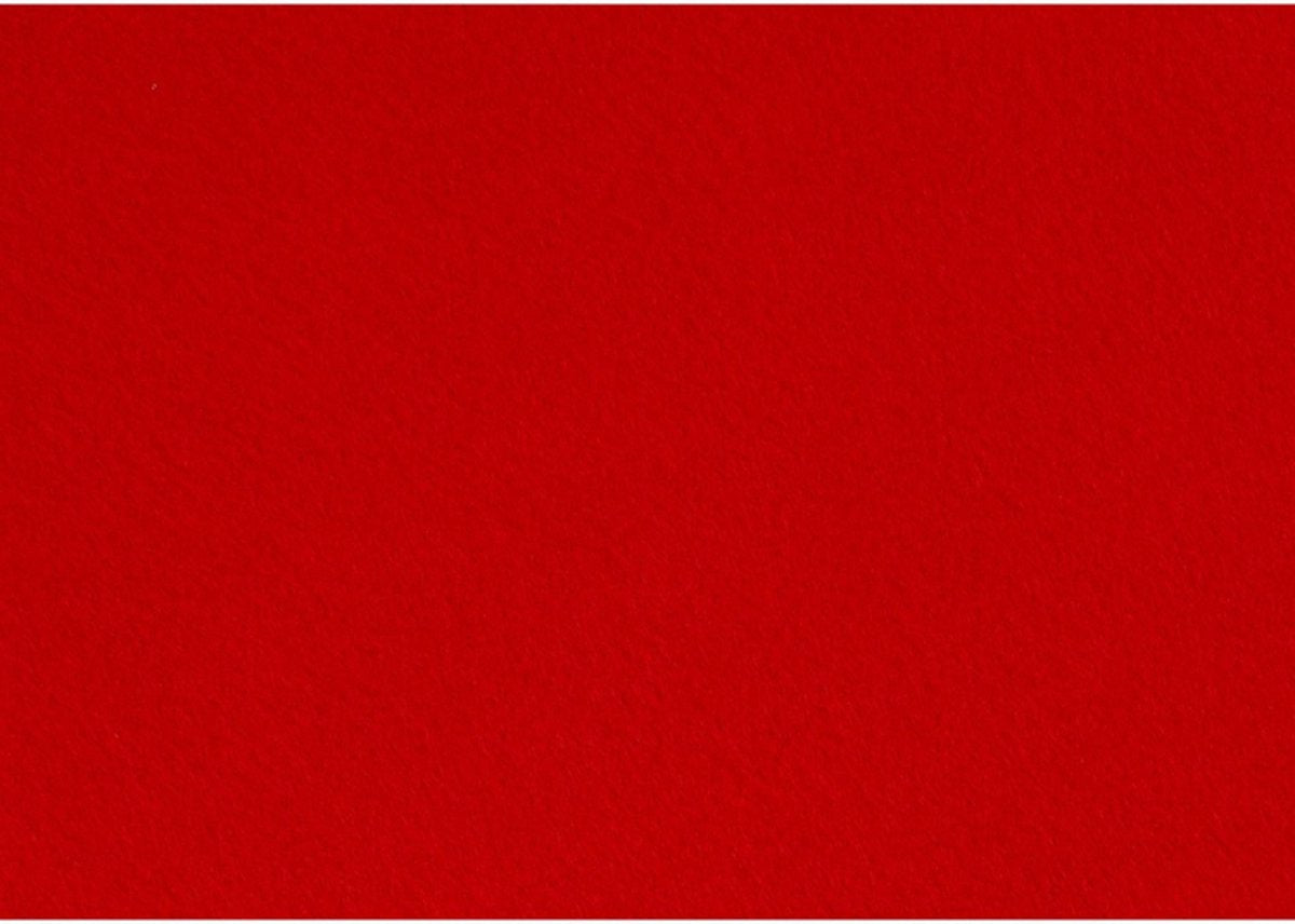 Creativ company hobbyvilt, rood, a4, 10 vel