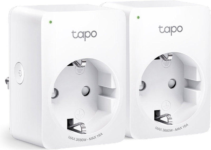 Tp-link tapo p110 - slimme stekker - smart plug - 2 stuks - wifi stopcontact - energiebewaking