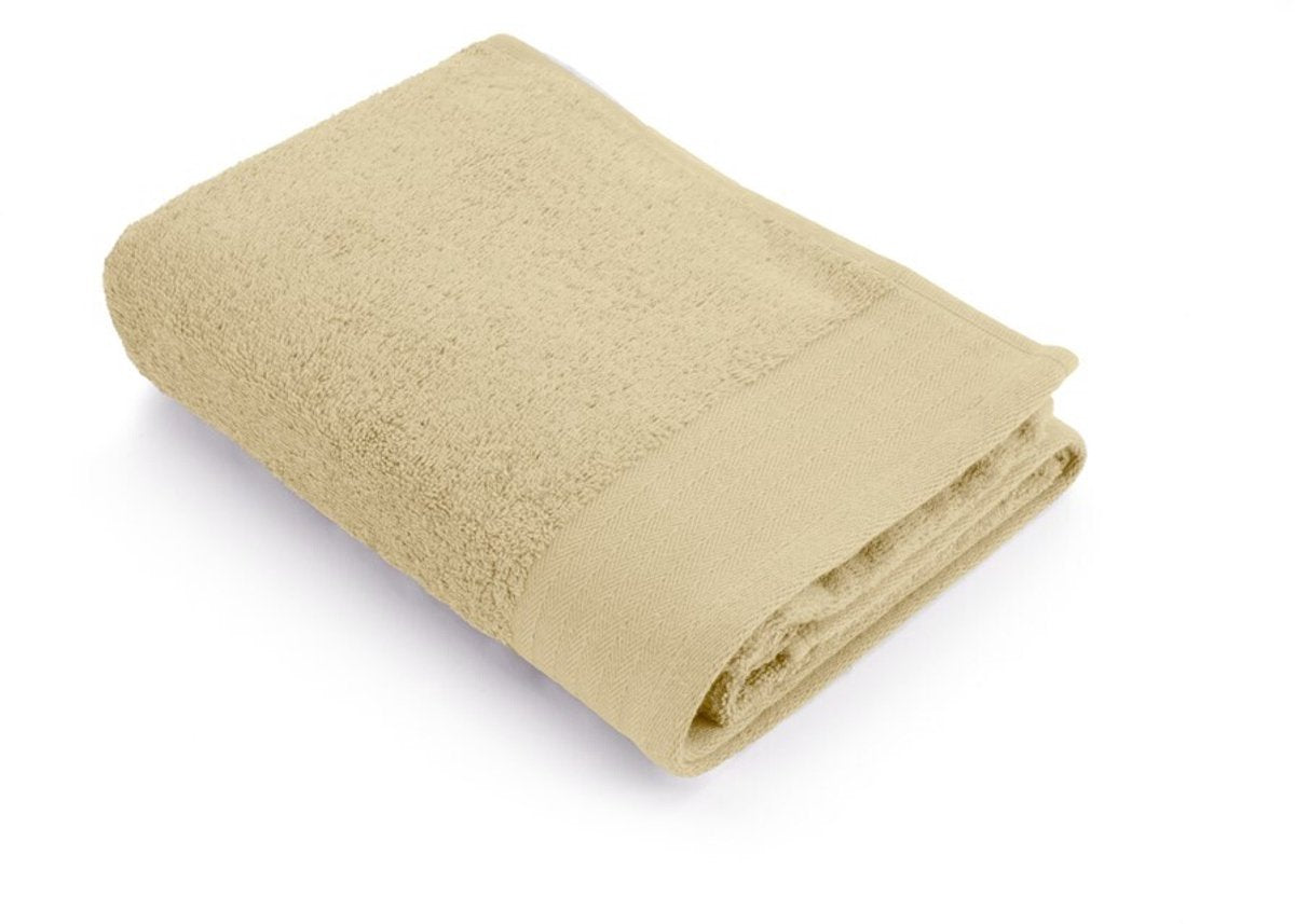 Walra baddoek soft cotton - maisgeel - 60x110