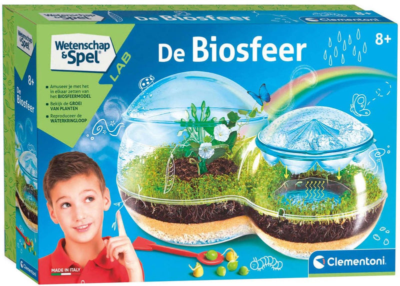 Clementoni wetenschap spel - de biosfeer - experimenteerdoos - wetenschapslab - vanaf 8 jaar