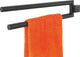 Tiger nomad handdoekrek 2-armig - zwart