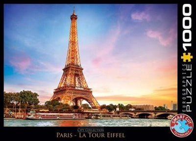 Eurographics puzzel - paris la tour eiffel (1000)