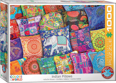 Eurographics - indiase kussens [indian pillows] - 1000 stukjes 68×48cm (b×h) - legpuzzel