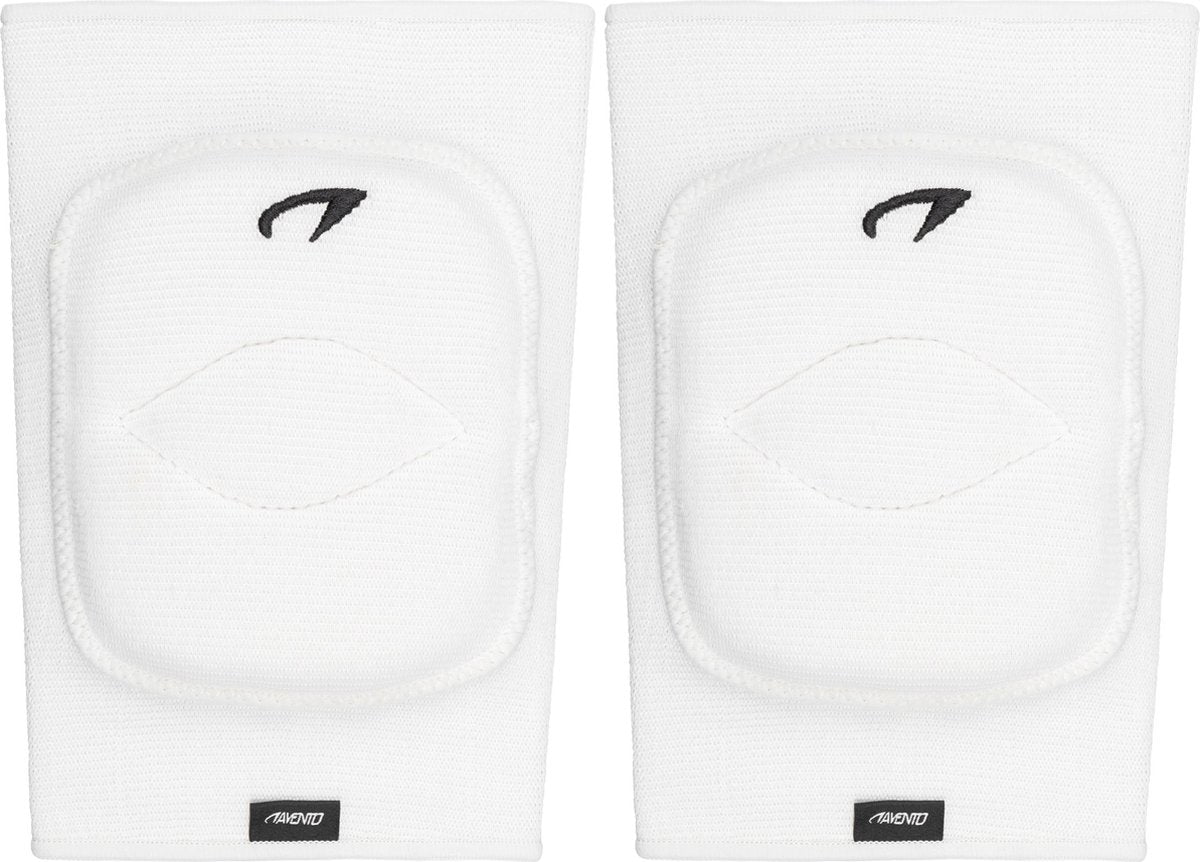 Avento volleybal kniebeschermers - wit - zachte padding - maat m l