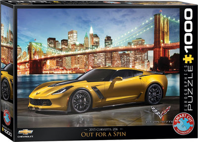 Eurographics - corvette z06 out for a spin - 1000 stukjes 68×48cm (b×h) - legpuzzel