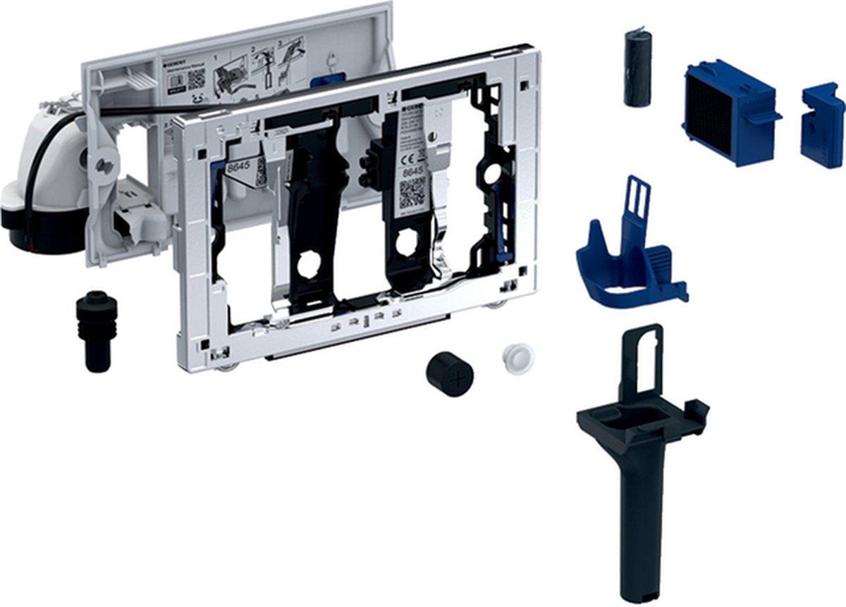 Geberit duofresh geurmodule automatische activering - voor sigma - 8cm - glans chroom