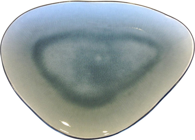 Gastro by ron blaauw dinerbord - 22 x 16 cm - medium - grijs blauw - 4 stuks