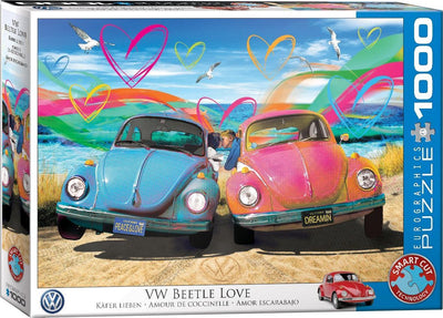 Eurographics volkswagen - beetle love - parker greenfield - 1000 stukjes 68×48cm (b×h) - legpuzzel