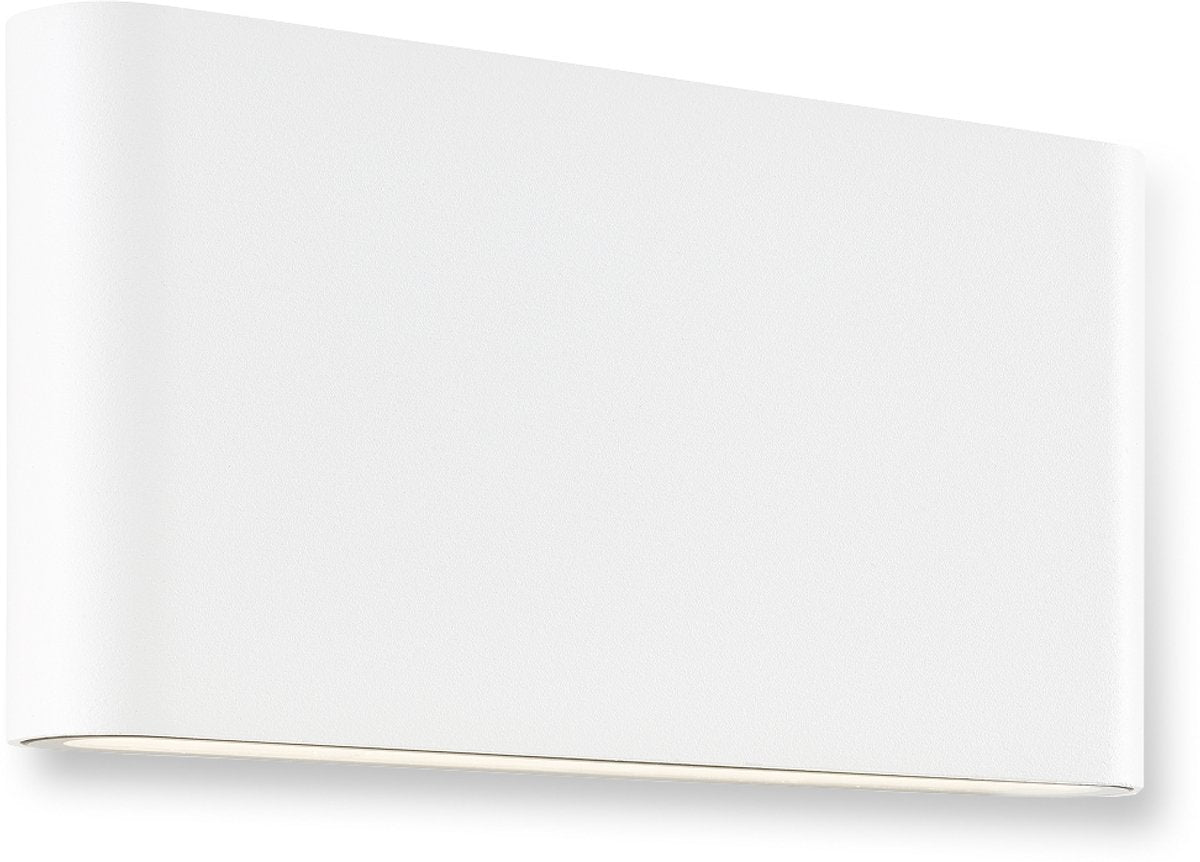 Brilliant brillant welbie - buitenlamp - ip44 - 1x led 14w geïntegreerd - wit