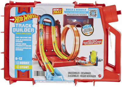 Hot wheels track builder - unlimited brandstoftank stuntpakket