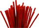 Creativ company cc chenilledraad 6 mm rood 50 stuks