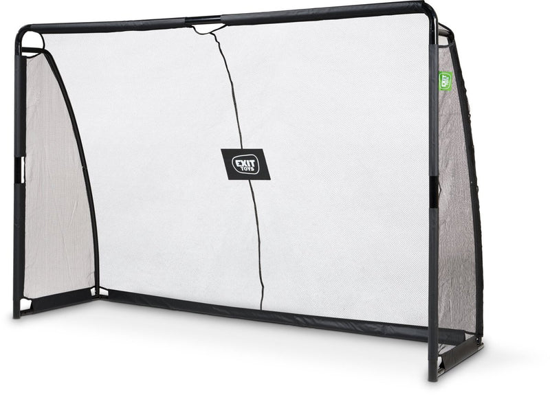 Exit toys exit finta stalen voetbaldoel 300x200cm - voetbal goal - voor kinderen - tuin - zwart