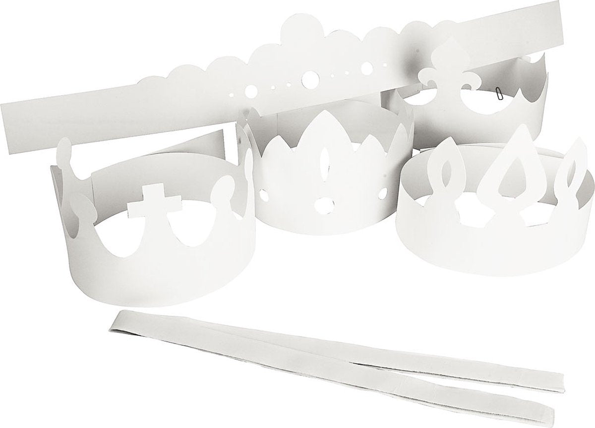Creotime kronen, l: 60 cm, 5 assorti
