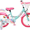 Volare unicorn kinderfiets - meisjes - 16 inch - groen